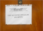 Secrétariat du Chef du centre spécialisé des impôts